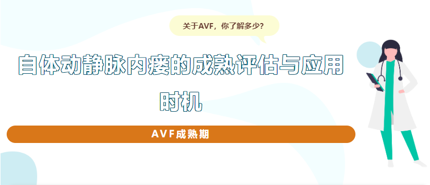 自體動靜脈內瘺的成熟評估與應用時機